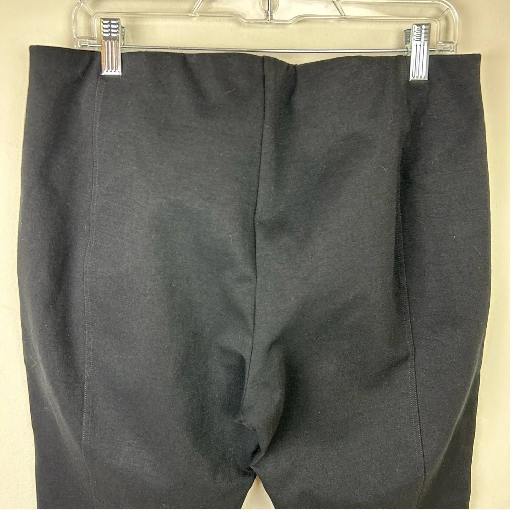 Eileen Fisher Ponte Knit thick pull-on pants size: L - Picture 8 of 9